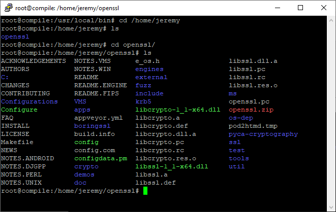 Compiling OpenSSL from Source (Windows and Linux)