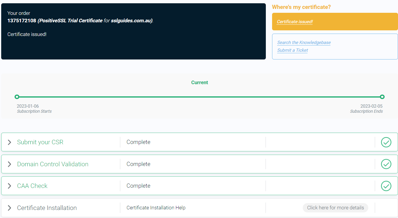 Easypanel SSL/TLS Installation Guide
