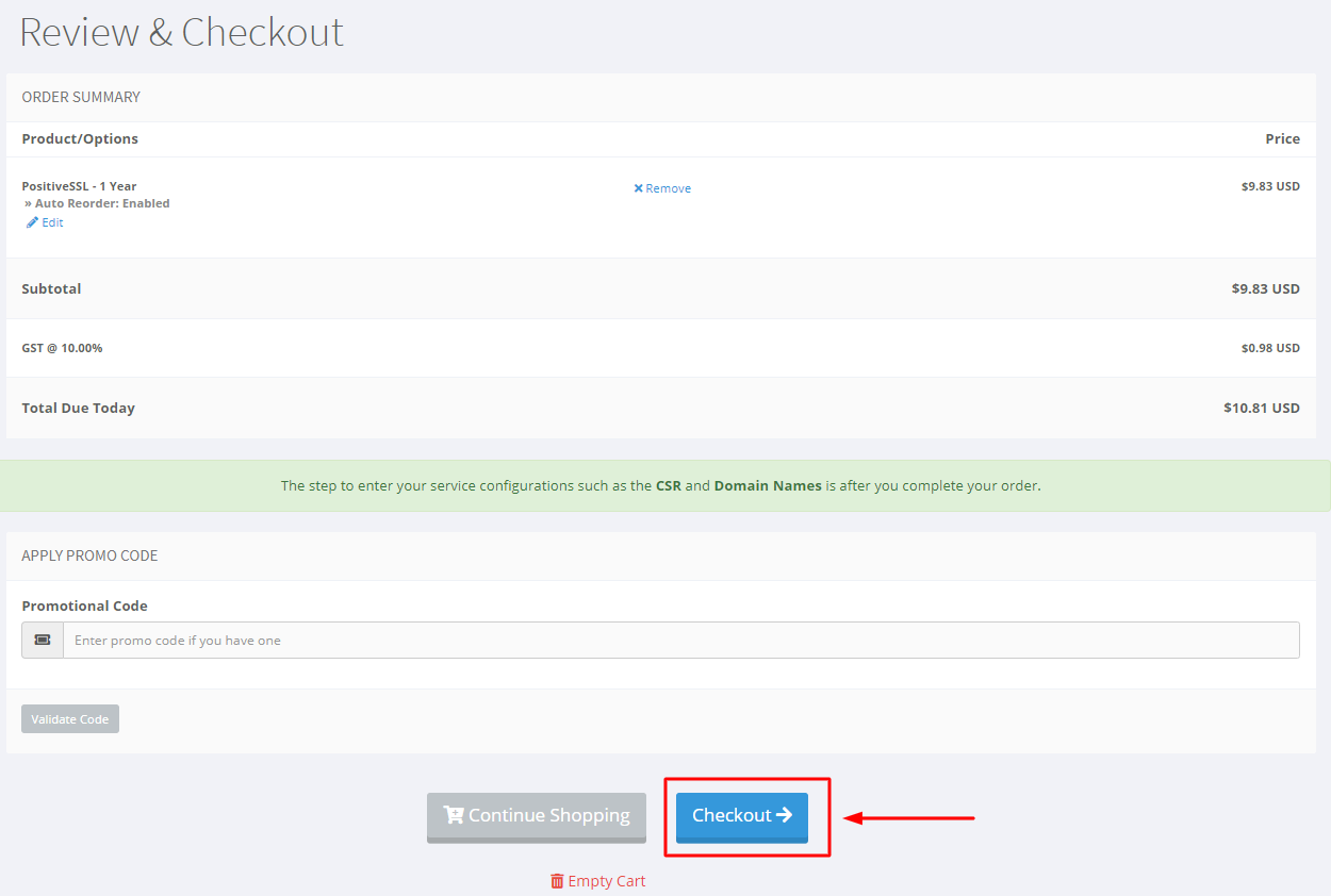 Bagisto SSL Installation Guide